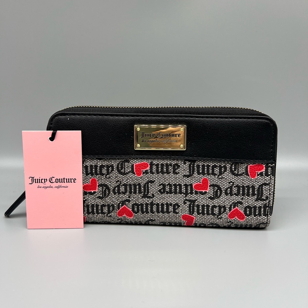 Juicy Couture large zip around wallet